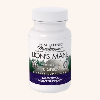 Host Defense Mushroom Capsules Lion's Mane