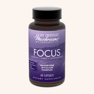 Host Defense MycoBenefits™ Focus Mushroom Capsules 60ct