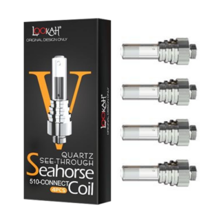 Lookah Seahorse V Replacement Coil See Through Quartz