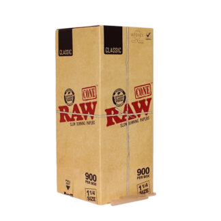 RAW Classic Pre-Roll Cones 1 1/4 900ct