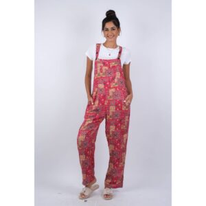 Sacred Threads Abstract Array Overall - Colors Vary One Size