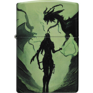 Zippo Premium Lighter Glowing Dragon Glow-In-The-Dark