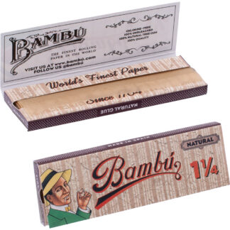 Bambu Natural Rolling Papers 1 1/4