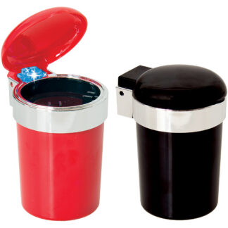 Fujima Self Extinguishing Car Ashtray w/ LED - Colors Vary