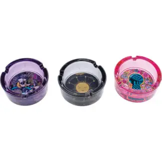 Fujima Glass Ashtray 3.5" - Asstd. Designs