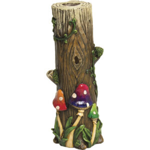 Fujima Mushroom Log Incense Burner Tower