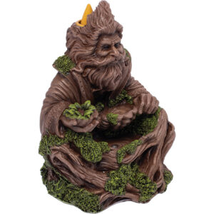 Fujima LED Tree God Backflow Incense Burner 7"