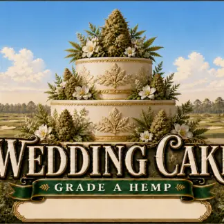 Moore Canna THCa Hemp Flower Grade A 2026 Wedding Cake (H)