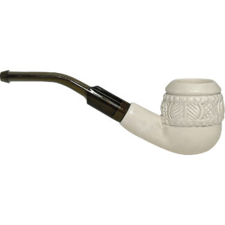 Small Hand Carved Meerschaum Pipe Topkapi