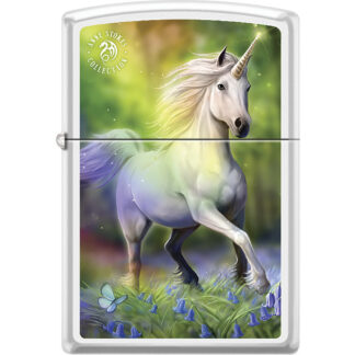 Zippo Lighter Anne Stokes Unicorn