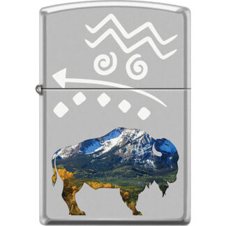 Zippo Lighter Buffalo Mountain