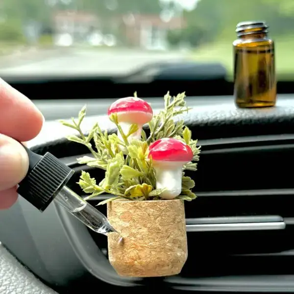 Vroom Blooms Vent Clip Air Diffuser Mushroom