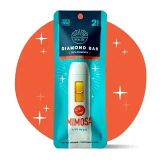 Realize Diamond Bar THCA Live Resin Disposable Mimosa (S) 2g