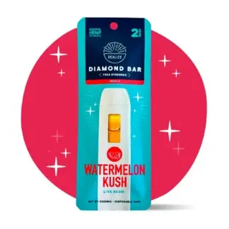 Realize Diamond Bar THCA Live Resin Disposable Watermelon Kush (I) 2g