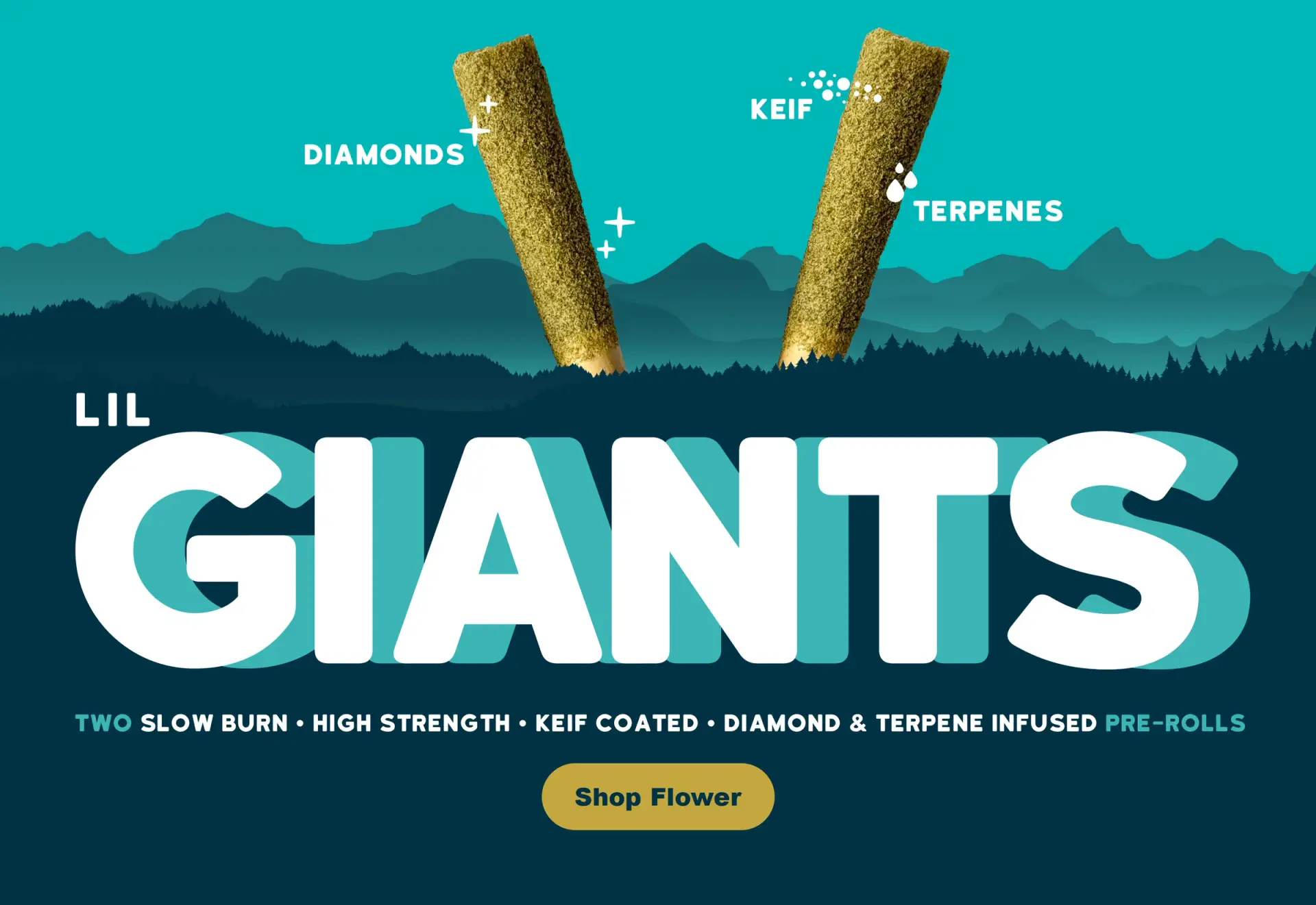 Realize Lil Giants THCA Pre Rolls .5g 2ct