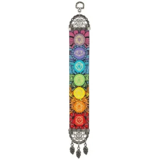 Large 7 Chakra Wall Hanging 21"