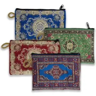 Turkish Carpet Change Purse 6" x 4" - Colors Vary