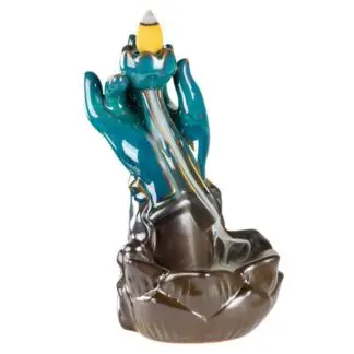 Mudra Hand w/ Lotus Backflow Incense Burner