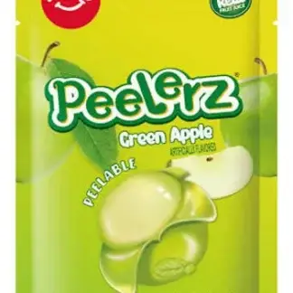 Peelerz Peelable Gummy Candy 3oz Green Apple
