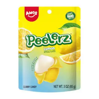 Peelerz Peelable Gummy Candy 3oz Lemon