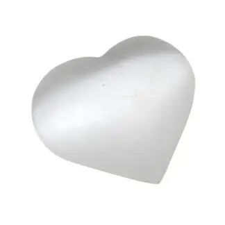 Selenite Heart Large 3"