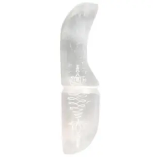 Selenite Athame Knife 8"