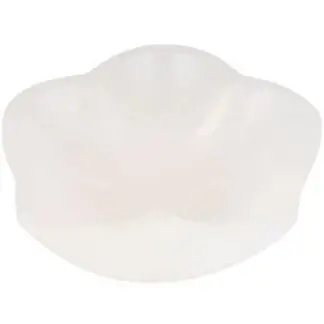 Selenite Flower Trinket Dish 4"