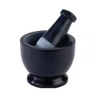 Green Marble Mortar & Pestle 2"