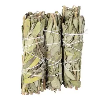 Wolf Spirit White Sage & Lavender Smudge Sticks 4"